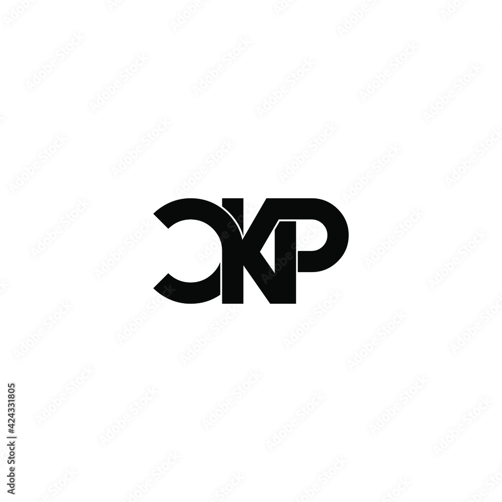 ckp letter original monogram logo design ckp letter original monogram logo design