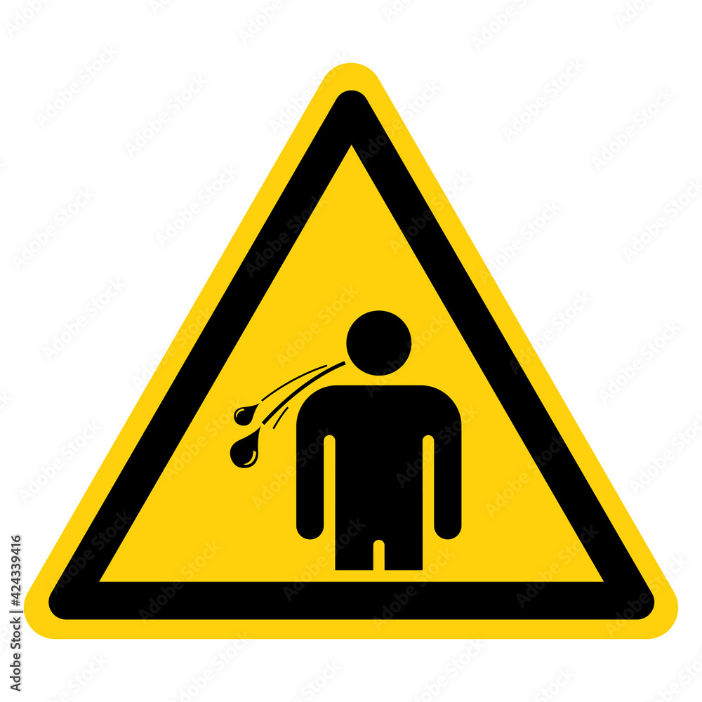 No Spitting Symbol Sign, Vector Illustration, Isolate On White Background Label .EPS10 No Spitting Symbol Sign, Vector Illustration, Isolate On White Background Label .EPS10
