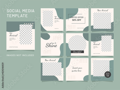 Instagram Template Feed Fashion Women Puzzle