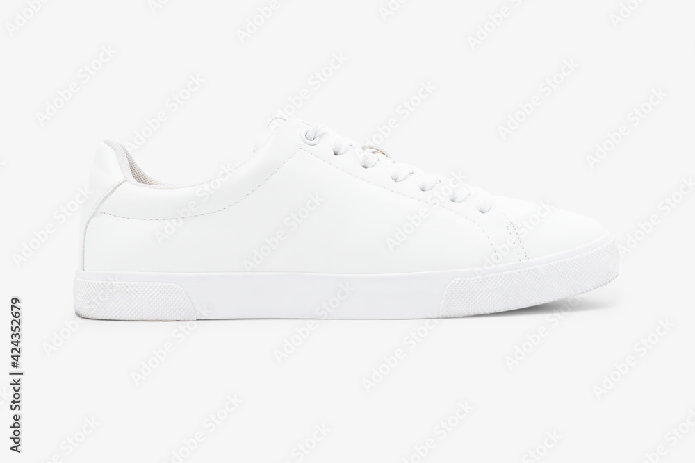 White canvas sneakers unisex footwear fashion White canvas sneakers unisex footwear fashion