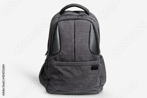 Black laptop backpack unisex accessories