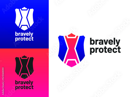 Bravely Protect Logo