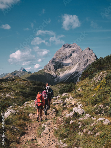 Hiking in the European Alps