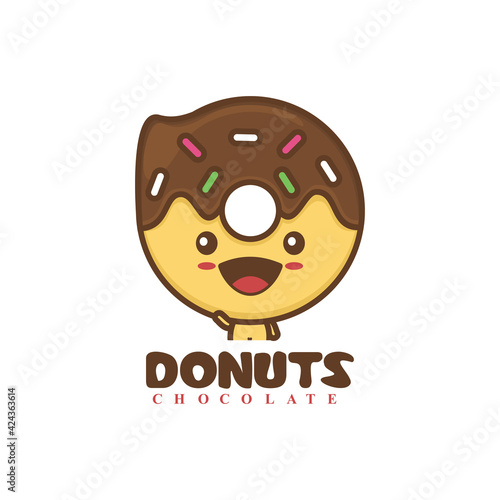 cute donuts characters