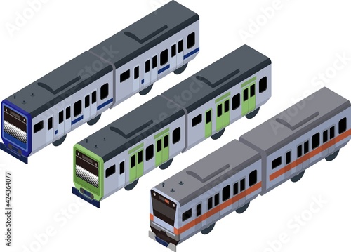 電車　セット　中央線　山手線　横須賀線　