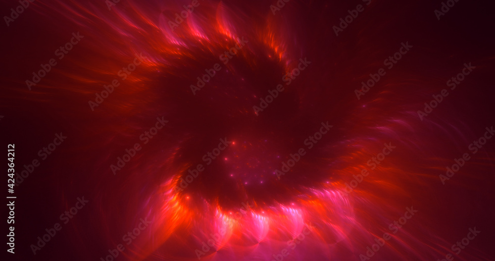 3D rendering abstract multicolor fractal light background 3D rendering abstract multicolor fractal light background