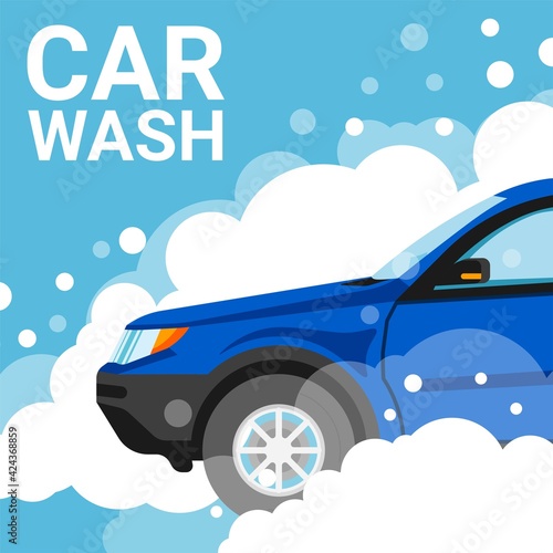 Car wash service and maintenance for vehicles