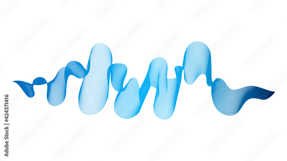 Abstract backdrop with colorful wave gradient lines Abstract backdrop with colorful wave gradient lines