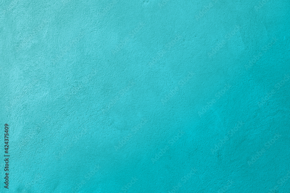 Turquoise color Concrete wall texture background. Turquoise color Concrete wall texture background.