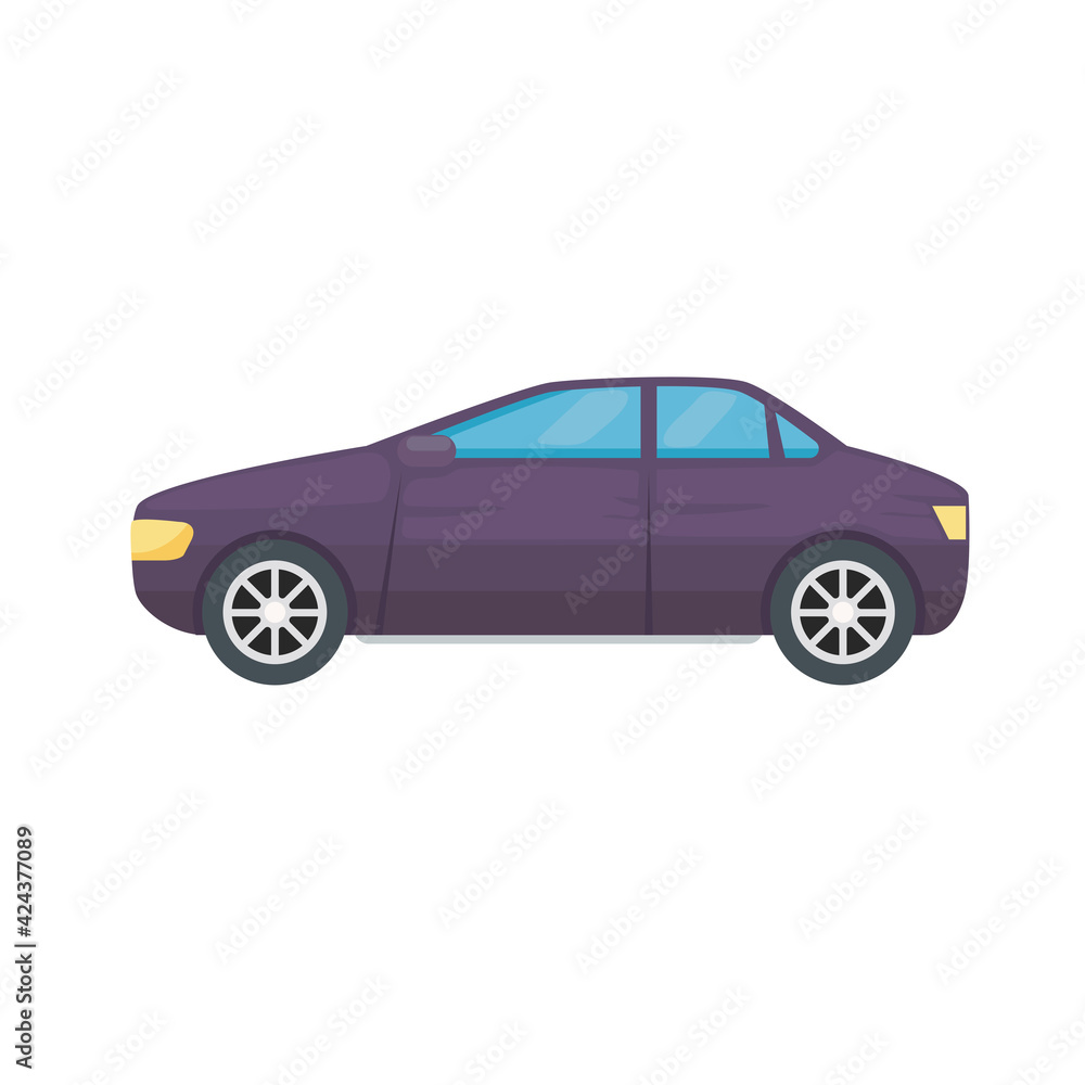 purple car vehicle