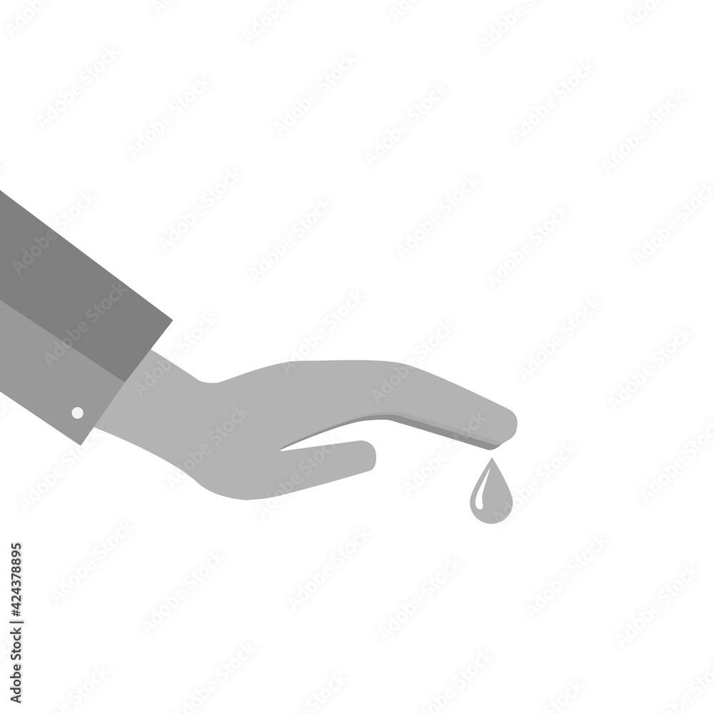 blood donation icon for charity, hand and blood, vector illustration blood donation icon for charity, hand and blood, vector illustration