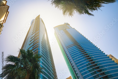 View of the skyscraper from...