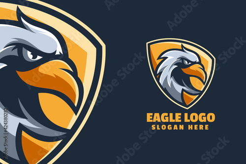 Eagle Mascot Logo Template