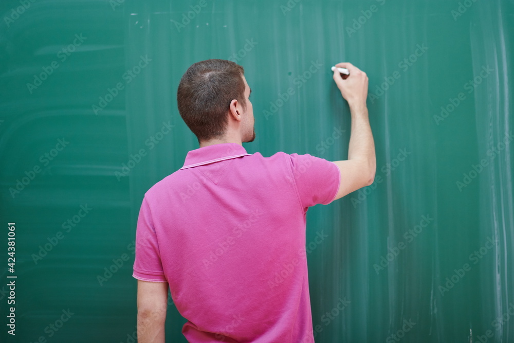 the student does the task on the board the student does the task on the board