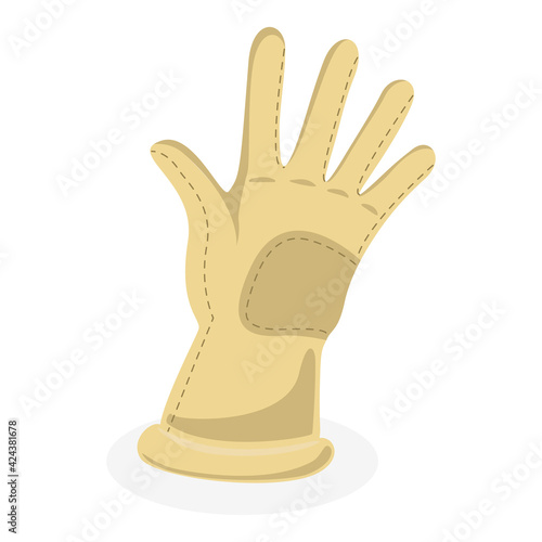 Garden glove icon vector illustration design isolated