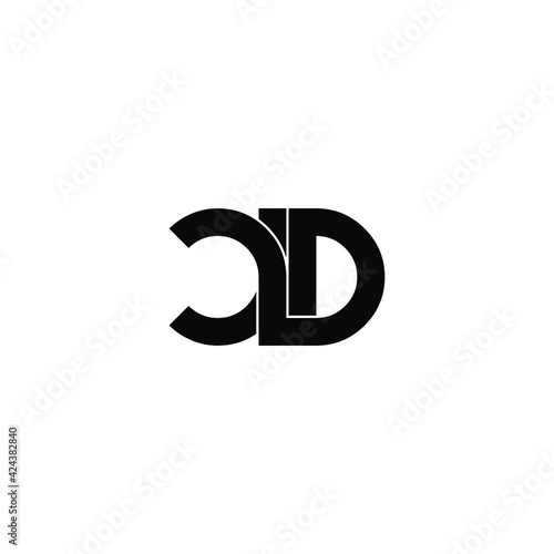 cld letter original monogram logo design