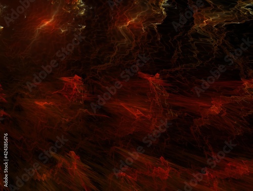 Imaginatory fractal background generated Image