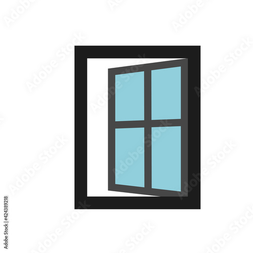 Window icon Trendy Symbol for Design and Websites