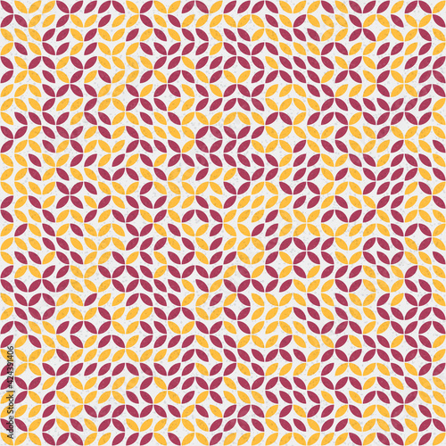 Abstract Geometric Pattern generative computational art illustration