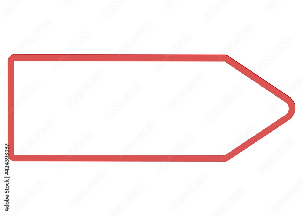 Obraz premium blank sign