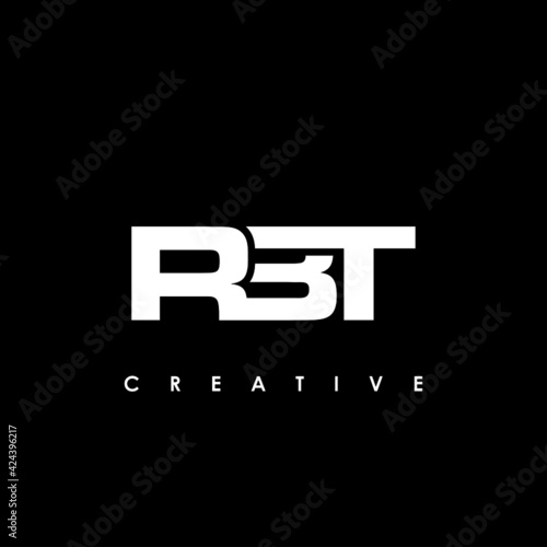 RBT Letter Initial Logo Design Template Vector Illustration