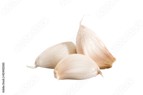 Garlic isolated on white background,clipping path © คเณศ จันทร์งาม