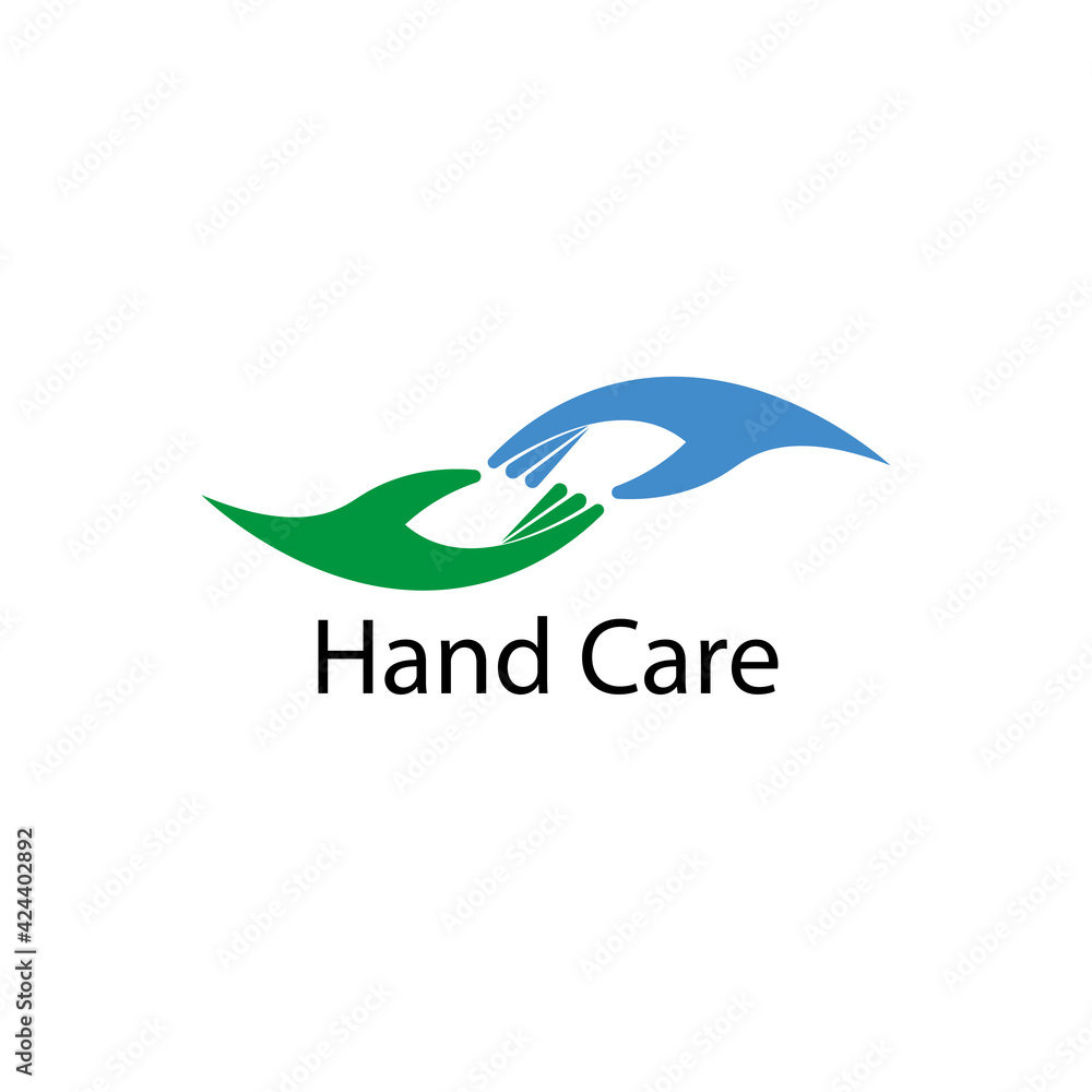 Obraz premium Hand care colored icon. Vector illustration eps 10