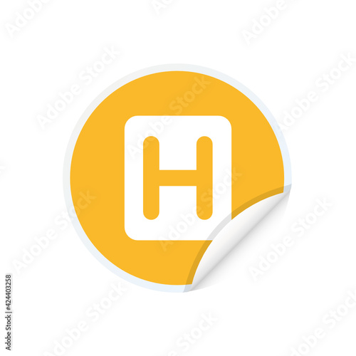 Hospital Sign - Sticker