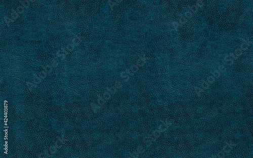 Dark teal abstract leather texture