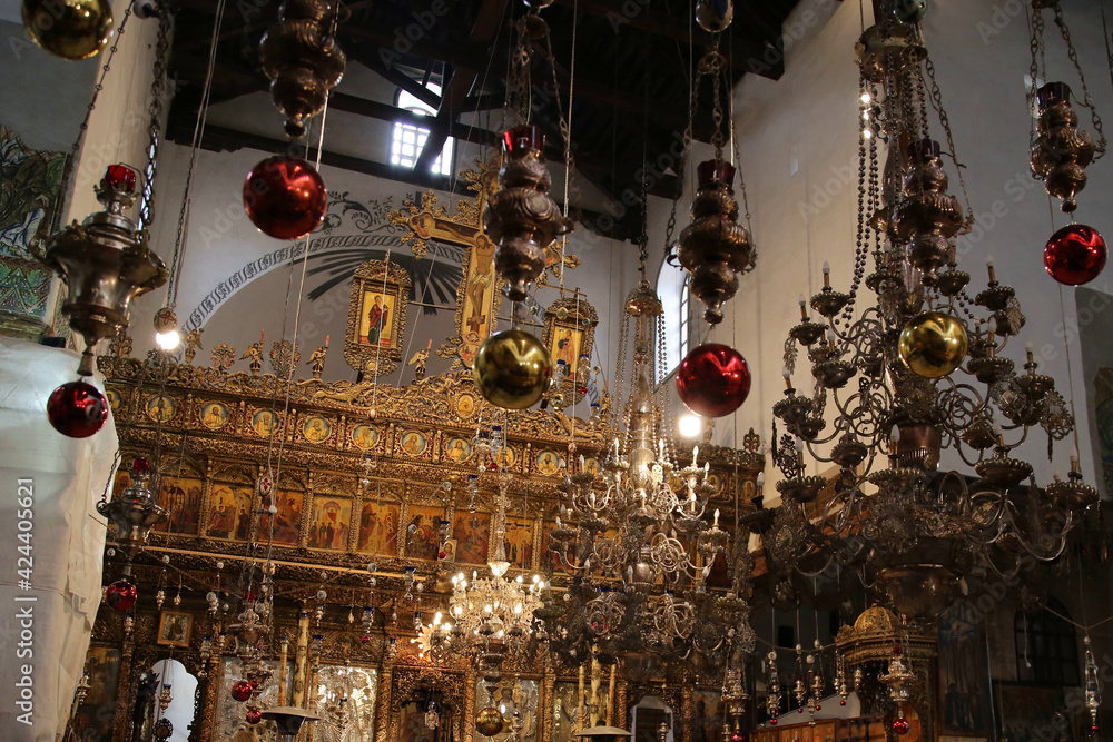 Ornaments of the Basilica of the Nativity in Bethlehem