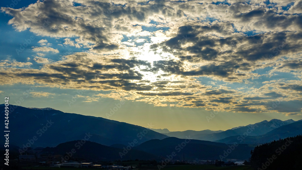 Fototapeta premium Wolken