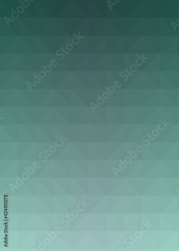 Abstract color Low-Polygones Generative Art background illustration