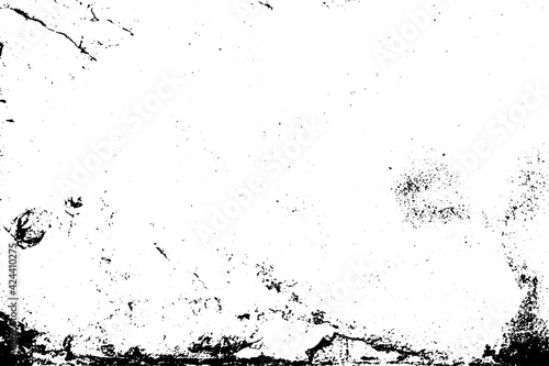 Vector urban texture black and white dust overlay create grunge effect. Abstract background.