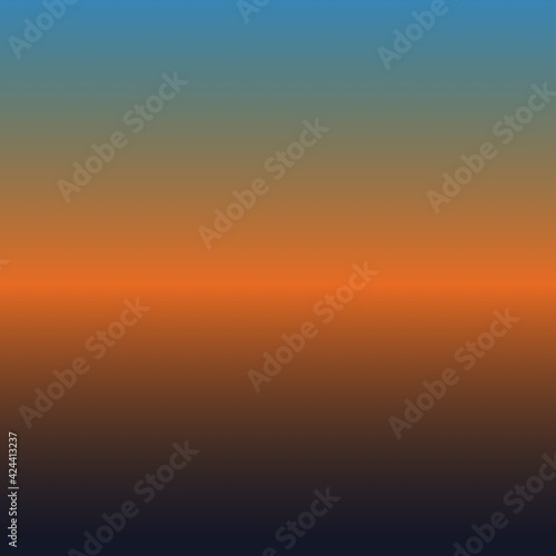 Soft background color. Dawn sky. Modern screen vector design for mobile application. Soft color gradients.