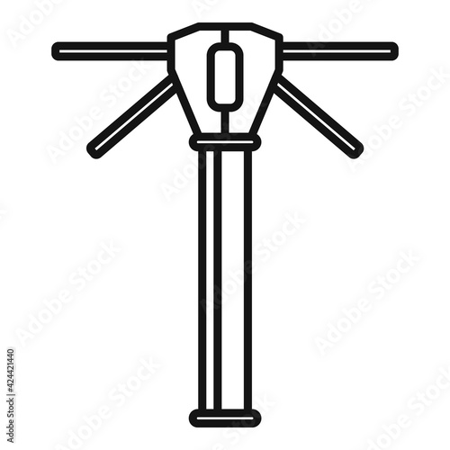 Tourniquet icon, outline style