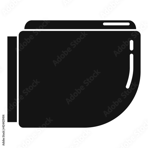 Cleaning bidet icon, simple style