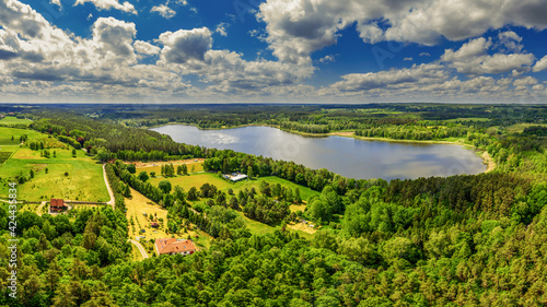 Fototapeta Naklejka Na Ścianę i Meble -  Mazury-kraina tysiąca jezior w północno-wschodniej Polsce