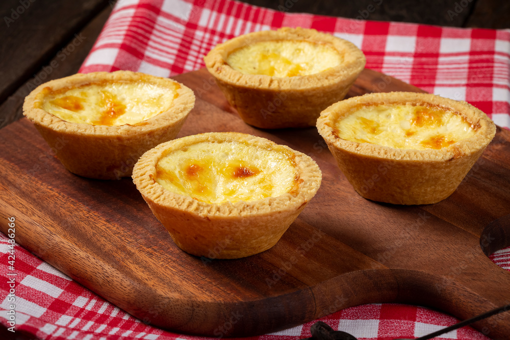 Empada or empadinhas, traditional Brazilian snack. Empada or empadinhas, traditional Brazilian snack.