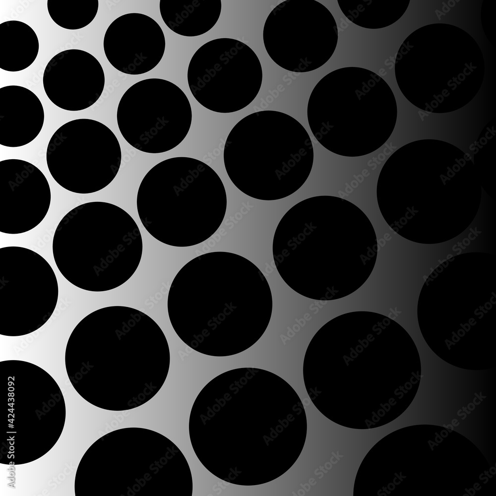 black and white circles black and white circles