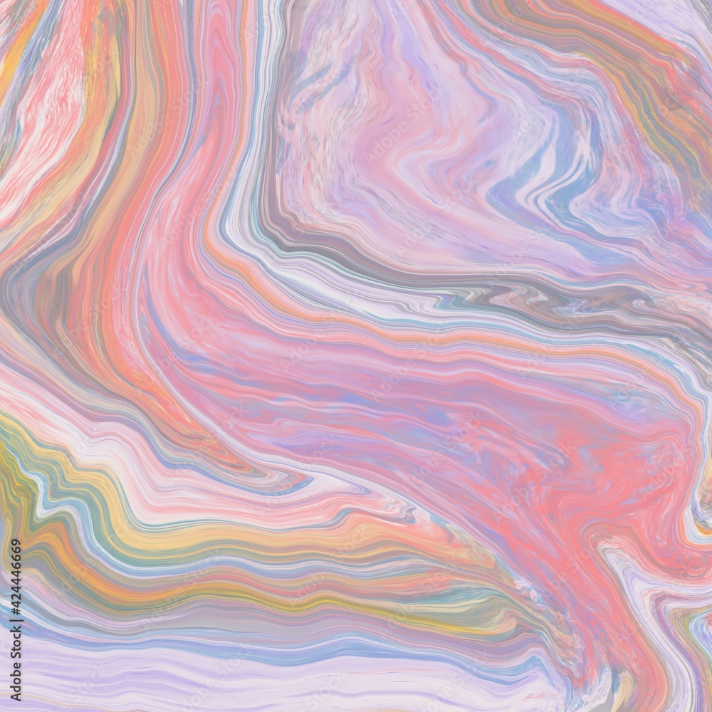 Fototapeta premium Liquid marble background,wave abstract texture colorful art for background ,Marble ink colorful. Blue marble pattern texture abstract background used for background or wallpaper.