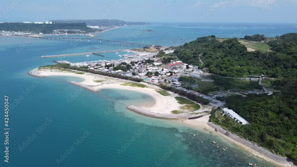 空から見る沖縄の美しい海 浜比嘉島04-5 空から見る沖縄の美しい海 浜比嘉島04-5