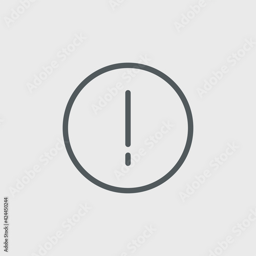 404 icon isolated on background. Error symbol modern, simple, vector, icon for website design, mobile app, ui. Vector Illustration