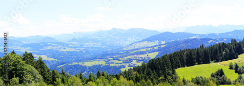 Panorama Alp Szwajcarskich 