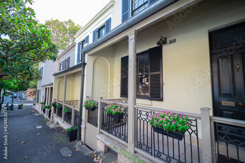 Residential cottage colonial federation house  in Sydney NSW Australia