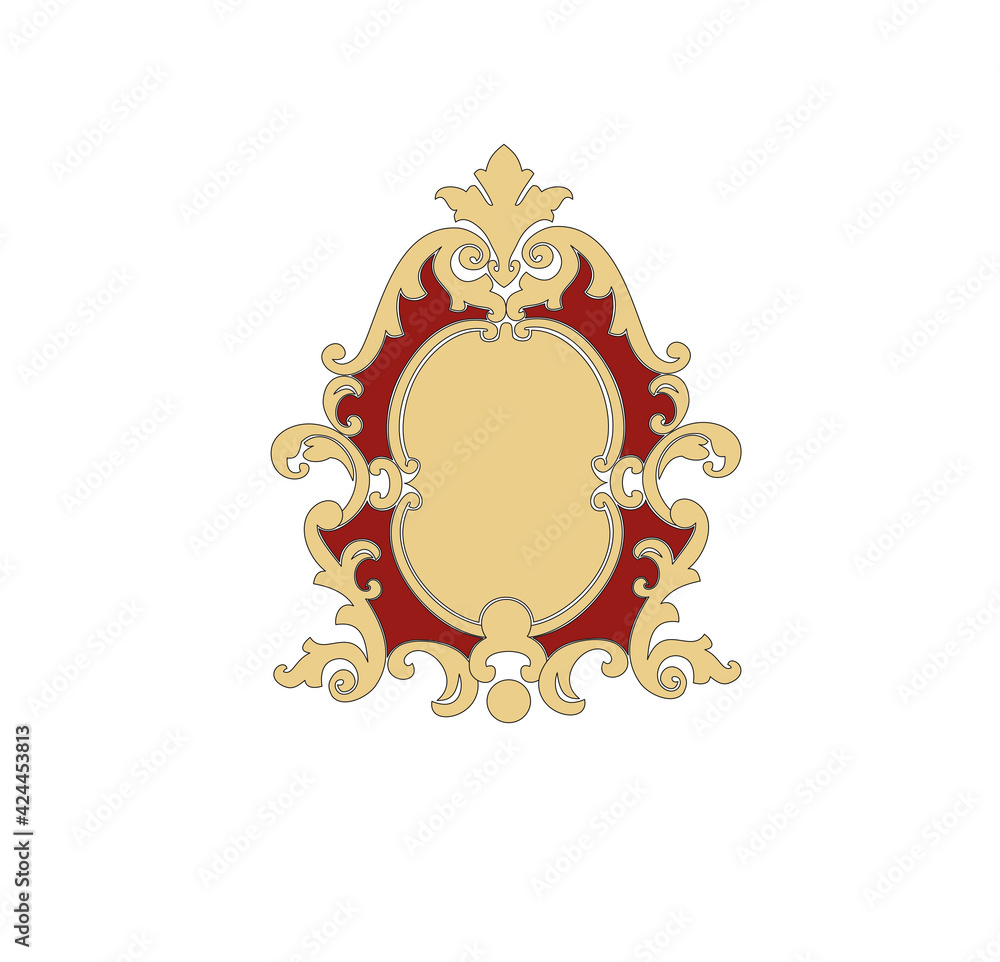 ANCIENT HERALDIC EMBLEM OF GOLD CLASSIC STYLE HISTORICAL ICON ANCIENT HERALDIC EMBLEM OF GOLD CLASSIC STYLE HISTORICAL ICON