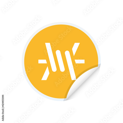 Barbed wire - Sticker