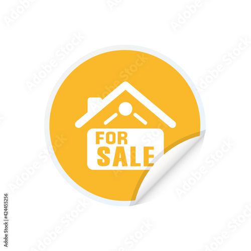 Home For Sale Sign - Sticker