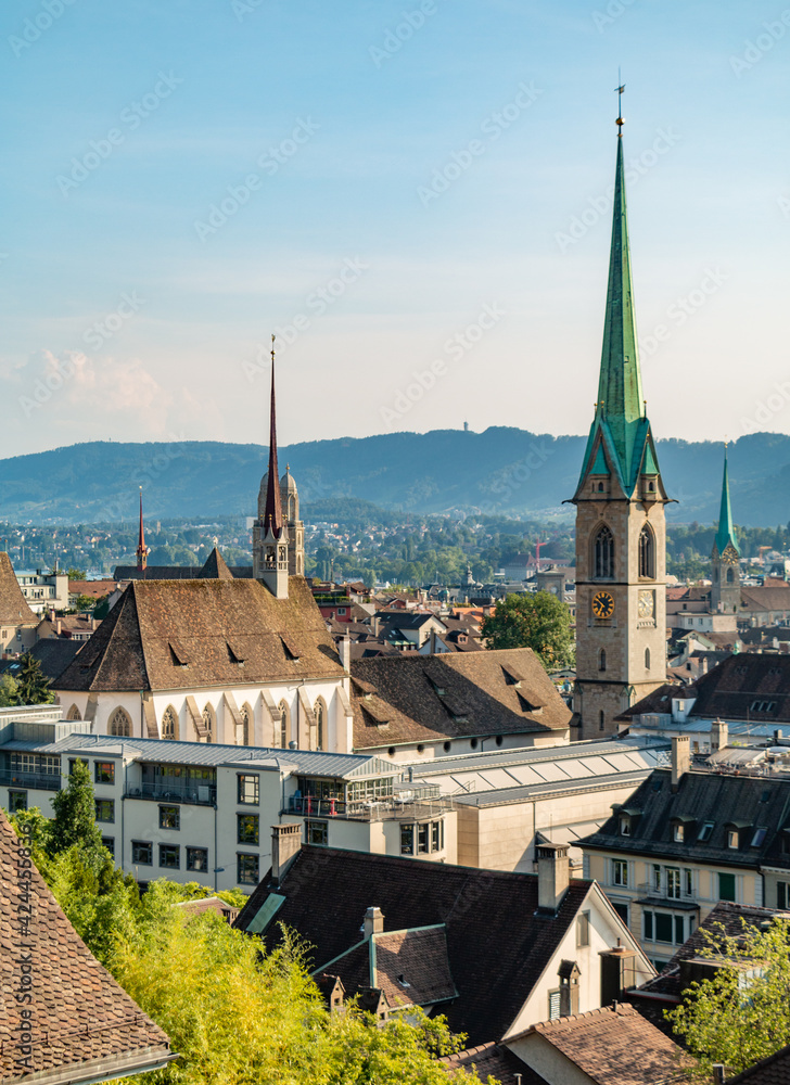 Zürich Church Towers