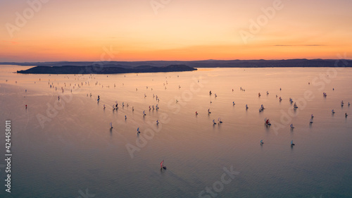 Sailing boats at Lake Balaton © Csák István