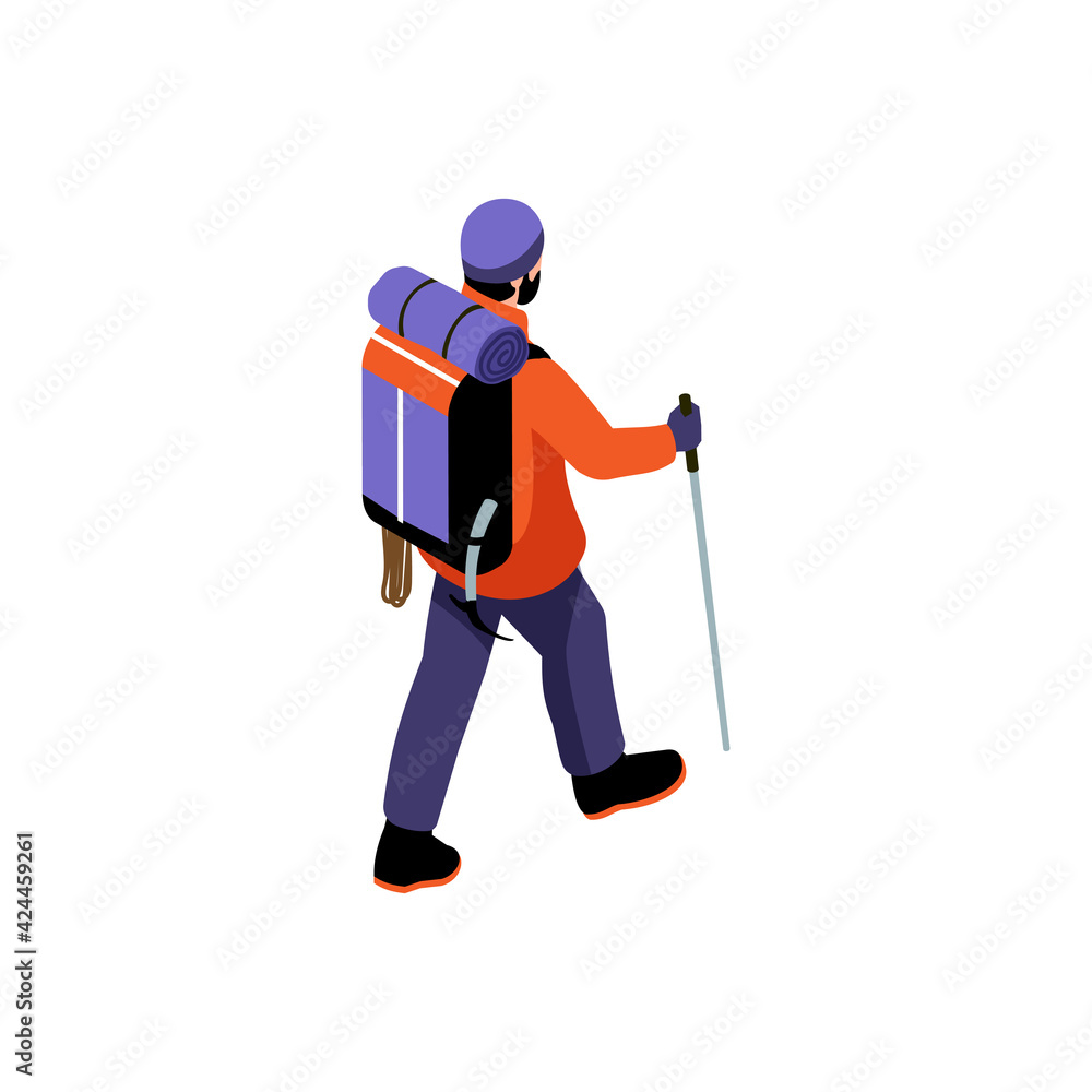 Obraz premium Rock Climbing Icon